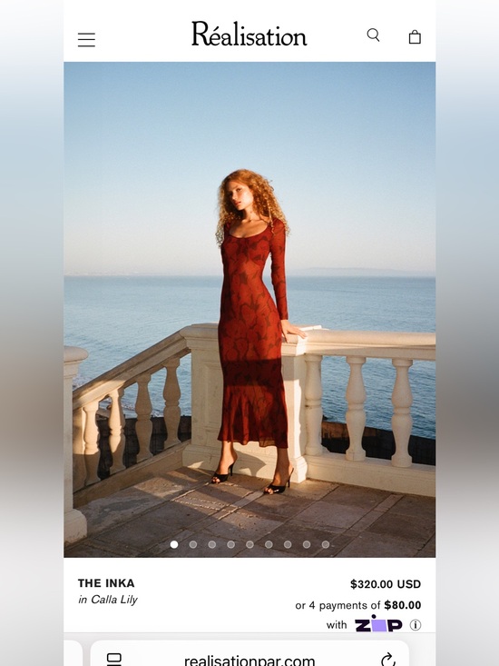 Realisation Par Dresses & Skirts - Réalisation Par The Inka Silk Dress in Calla Lily